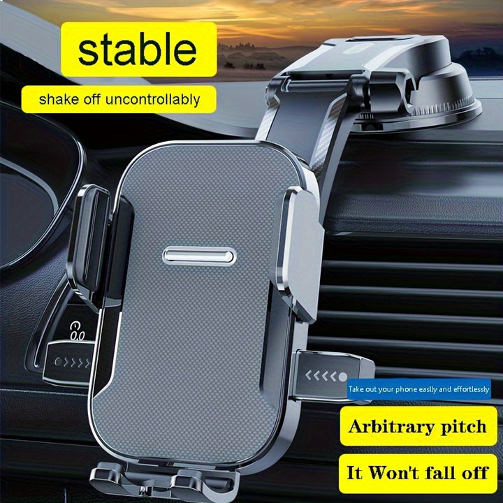 [Stable, Phone Holder] Super Stable Universal Car Phone Holder Mount | Automobile Cell Phone Holder Car Mount For IPhone Fit All Phone