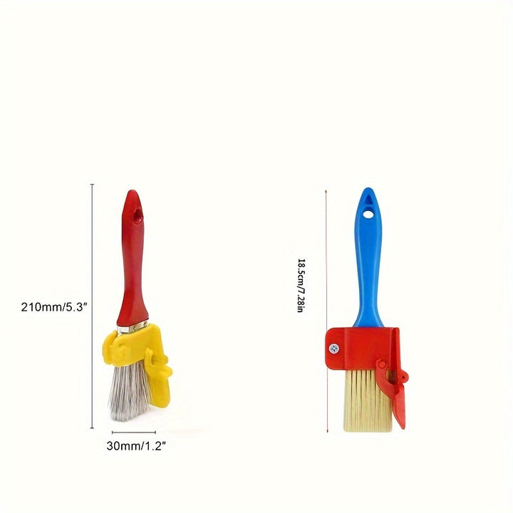 1pc Paint Edger Tool, Handheld Paint Roller Brush Kit, Indoor Outdoor For Wall Ceiling