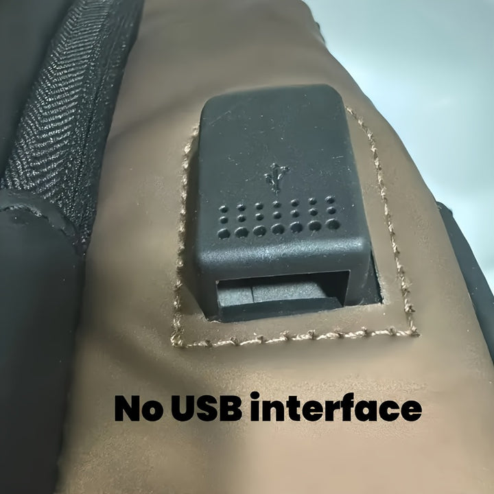 Men's Anti-Theft Chest Bag with USB Charging Port - Stylish Motorcycle & Leisure Sports Crossbody, Durable Oxford Fabric, Adjustable Shoulder Strap, Dual Zip Compartments