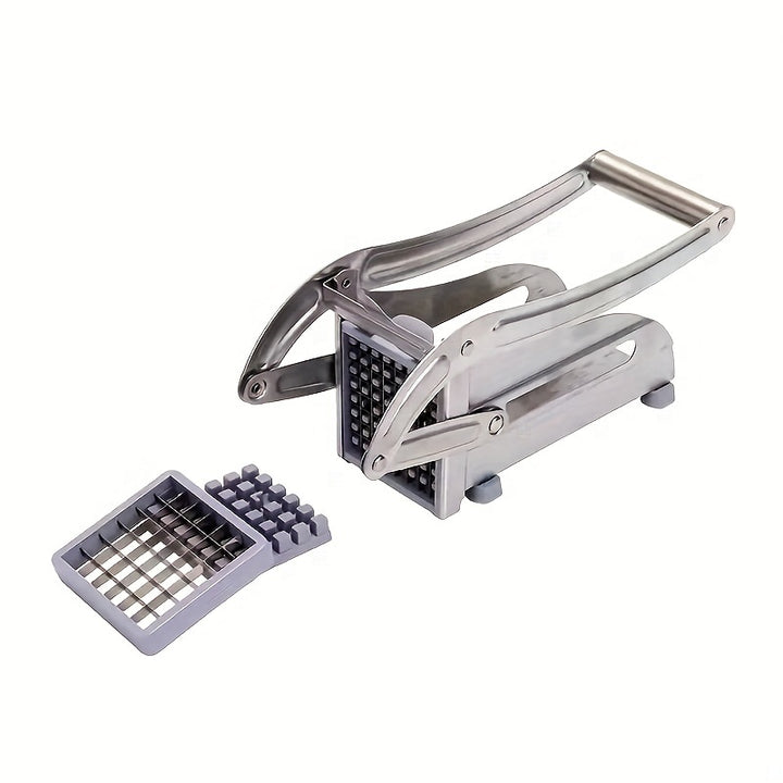 1pc Stainless Steel Fruit Cutter, Vegetable Cutter, French Fry Cutter, Potato Slicer, Vegetable Chopper, Onion Chopper, Food Chopper, Kitchen Stuff, Kitchen Gadgets, Kitchen Accessories