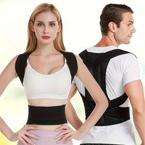 Back Posture Brace Clavicle Support, Stop Slouching And Hunching, Adjustable Back Trainer, Order A Size Up