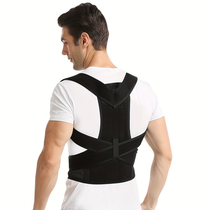 Back Posture Brace Clavicle Support, Stop Slouching And Hunching, Adjustable Back Trainer, Order A Size Up