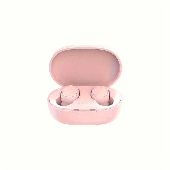 [True Wireless Earbuds LED Display] TWS Wireless Earbuds with LED Display, Touch Control, Volume Control, Condenser Mic, Semi-Open-Back Design, USB Charging, Rechargeable Lithium Polymer Battery, Non-Waterproof, for Gaming &