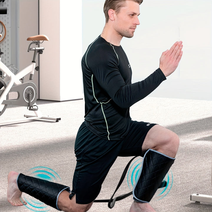 ALLJOY Leg Massager For Circulation, Calf Massager Air Compression With 6 Modes, 2 Heating Levels, 3 Vibration Functions And 30min Auto-Off Adjustable Wraps Gift For Family Friends, Valentines Day Gift For Her