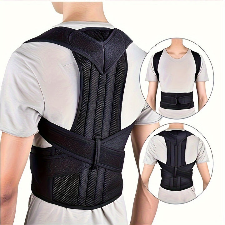 Back Posture Brace Clavicle Support, Stop Slouching And Hunching, Adjustable Back Trainer, Order A Size Up