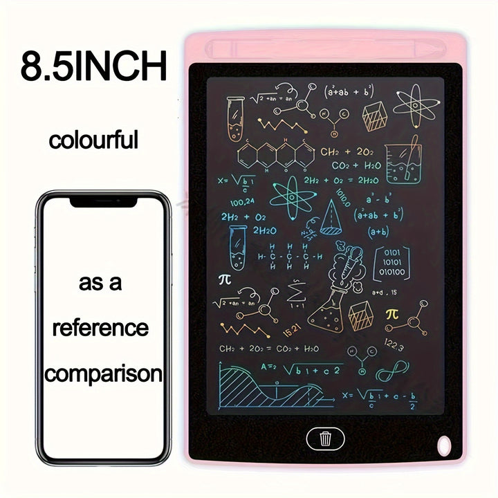 8.5inch/21.6cm LCD Writing Drawing Tablet Unlock Your Creative Potential Educational Birthday Gift for Children Christmas And Halloween Gift