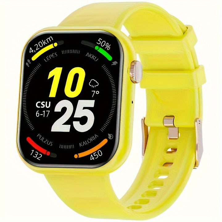 Smart Watch (Answer/Make Calls), 2025 Latest 1.85 Inch Smart Watch, 100+ Sports Modes Sports Watch, Pedometer/Calories, Multiple Sports Modes, Women Men Smart Watch for Android and iPhone Mobile Phones