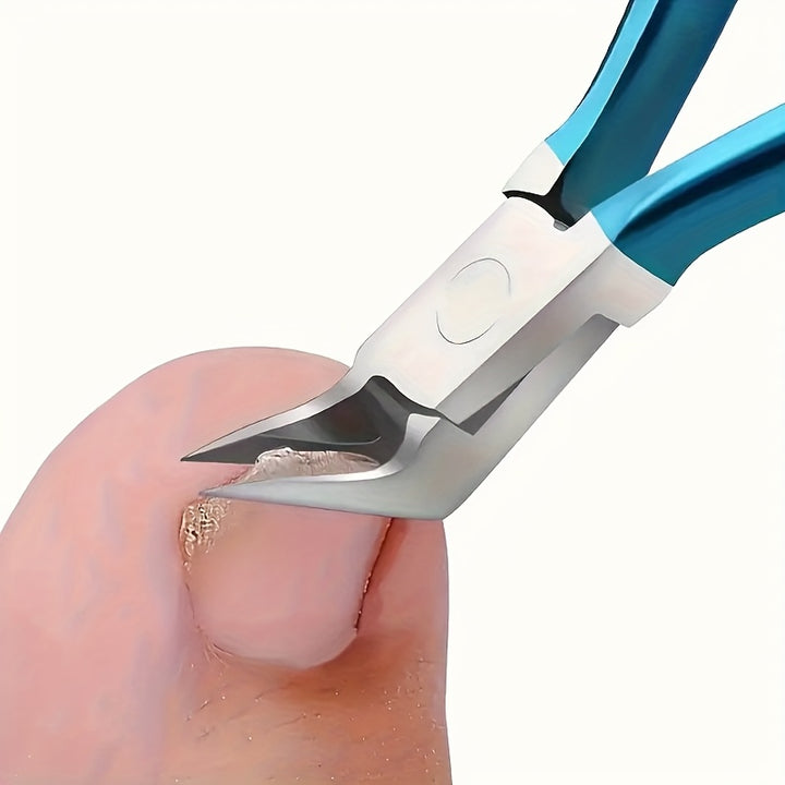 Precision Professional Nail Clippers - Ultra-Sharp Thick Nail Trimmer & Edge Cutter for Perfect Manicure & Pedicure at Home