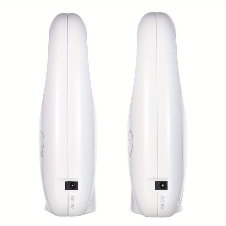 TOMSHOO Crystal Clear Youngsters Monitor - Portable 2.4GHz Wireless Audio with One-Way Talk, Sensitive Cry Detection