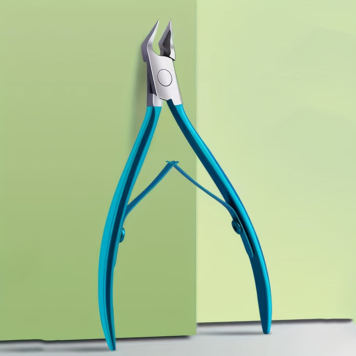 Stainless Steel Modern 1pc Eagle Beak Nail Clipper, Single Foot, Straight Blade, Unscented, Women's Specific