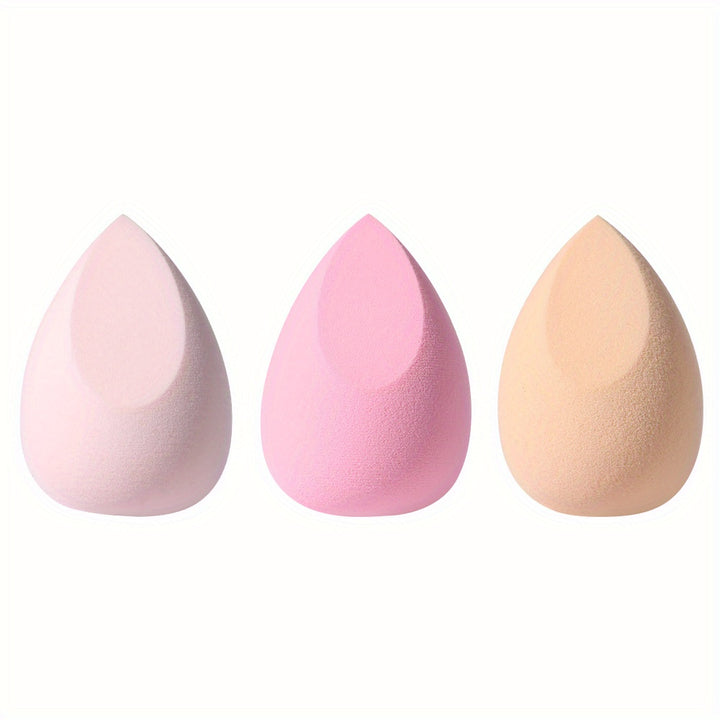 3 PCS Makeup Sponge Set Professional Beauty Sponge Blender Makeup Foundation Blending Cosmetic Makeup Puff For Powder Cream