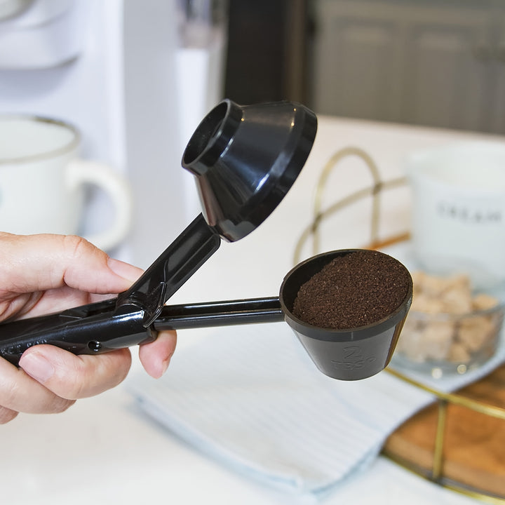Coffee Scooper & Funnel for Reusable K Cup Refillable Coffee Pods, 2 Tablespoon Capacity